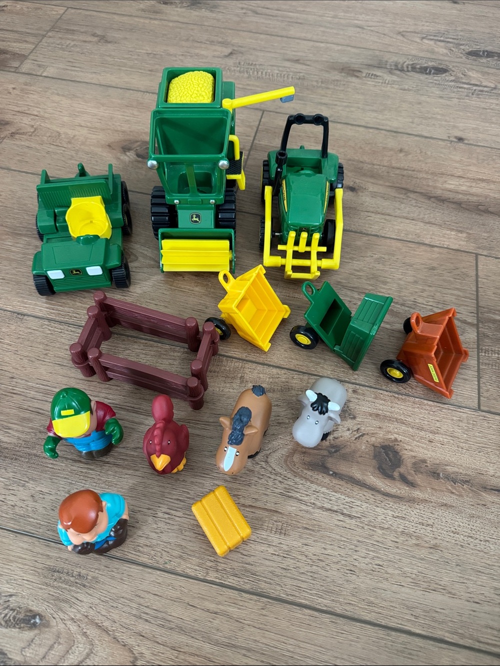 TOMY John Deere farm toys